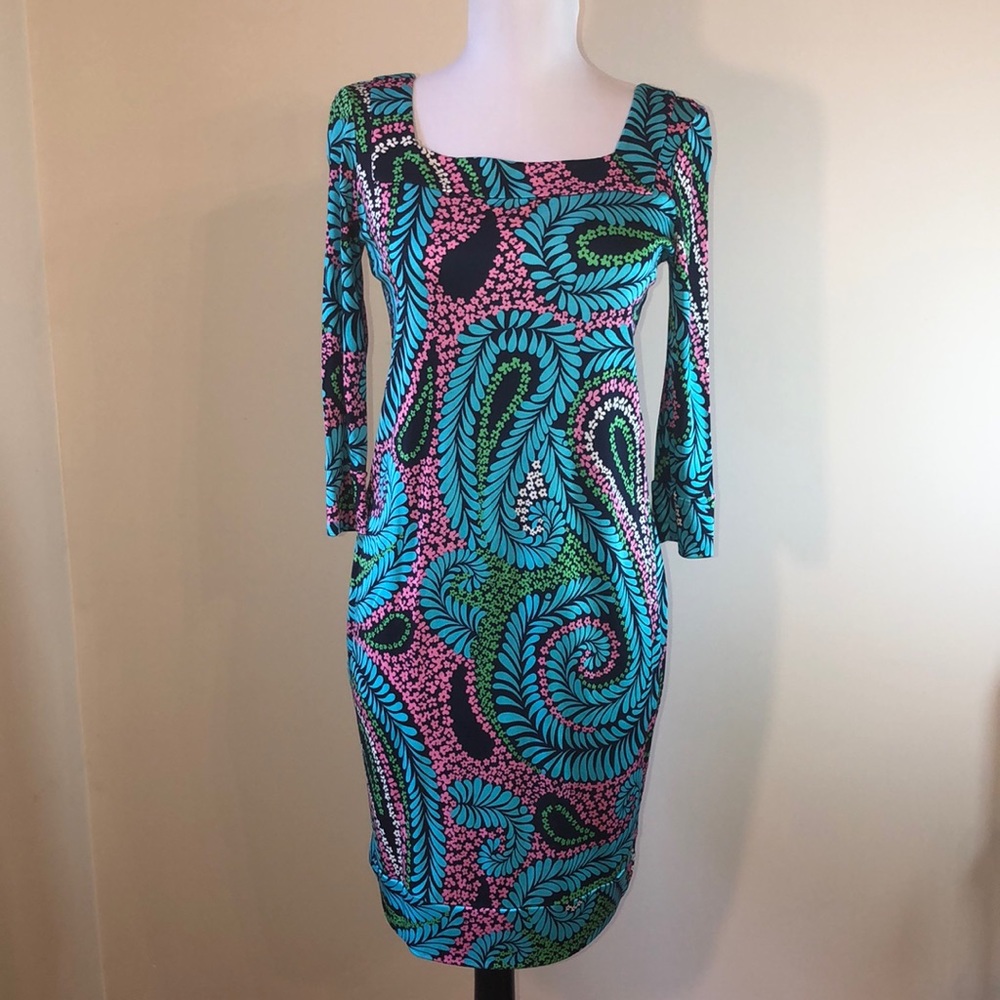 Lilly Pulitzer Newport Silk Dress